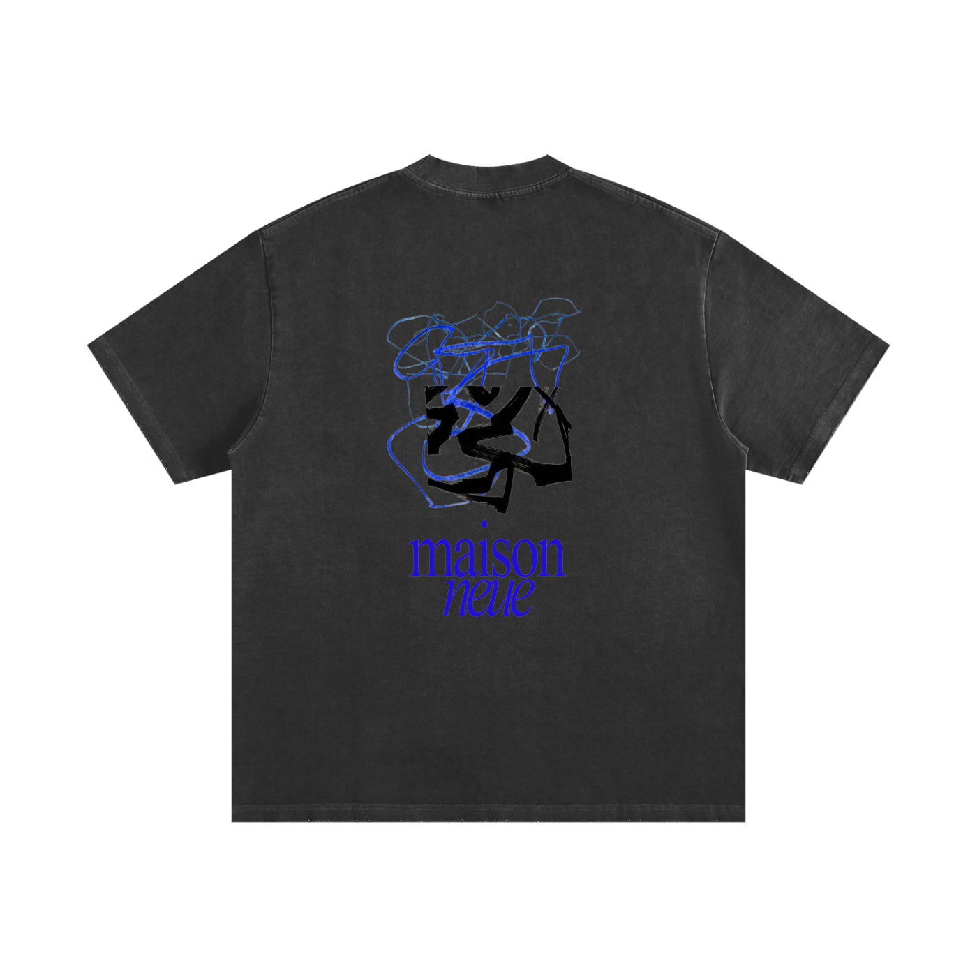 Heavyweight Vintage Washed Frayed T-Shirt
