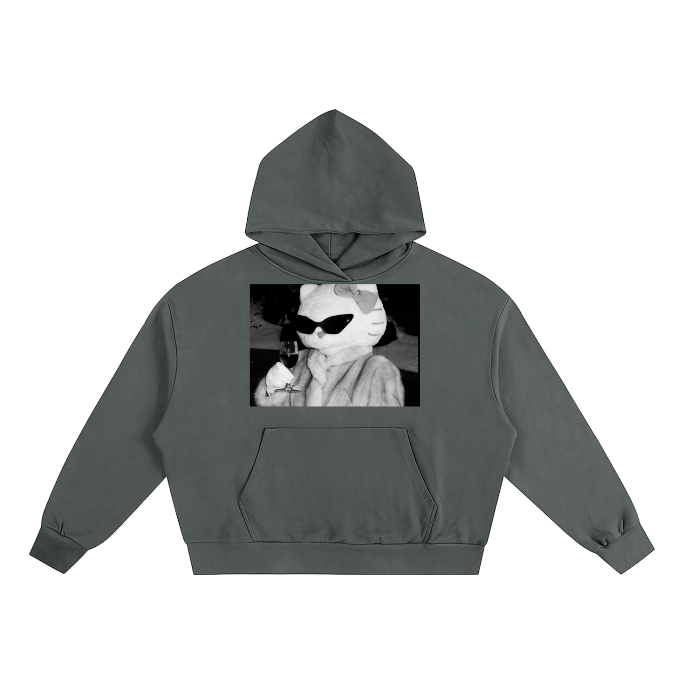 Winning Goodbye Kitty Boxy Hoodie