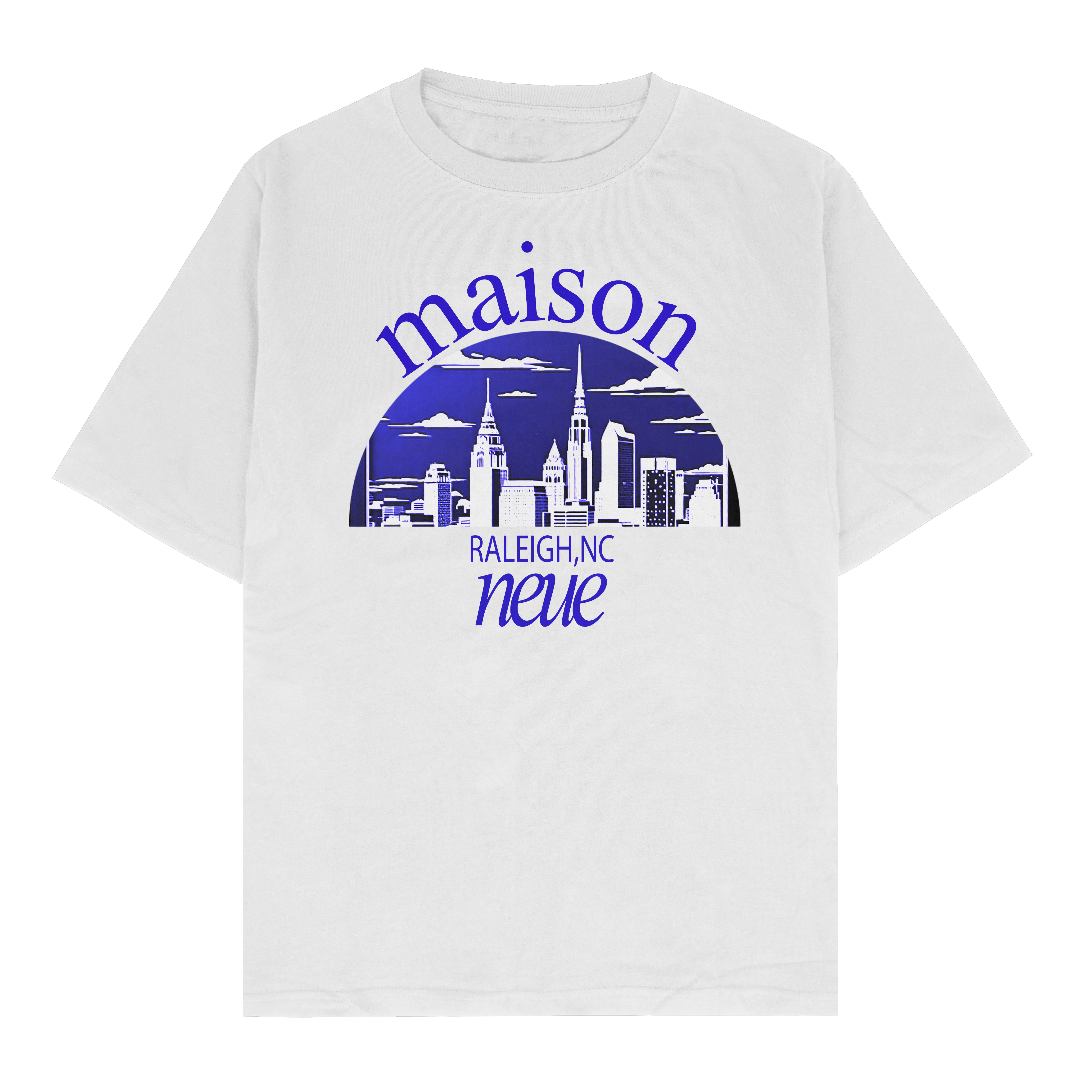 Maison Neue Raleigh NC White T Shirt