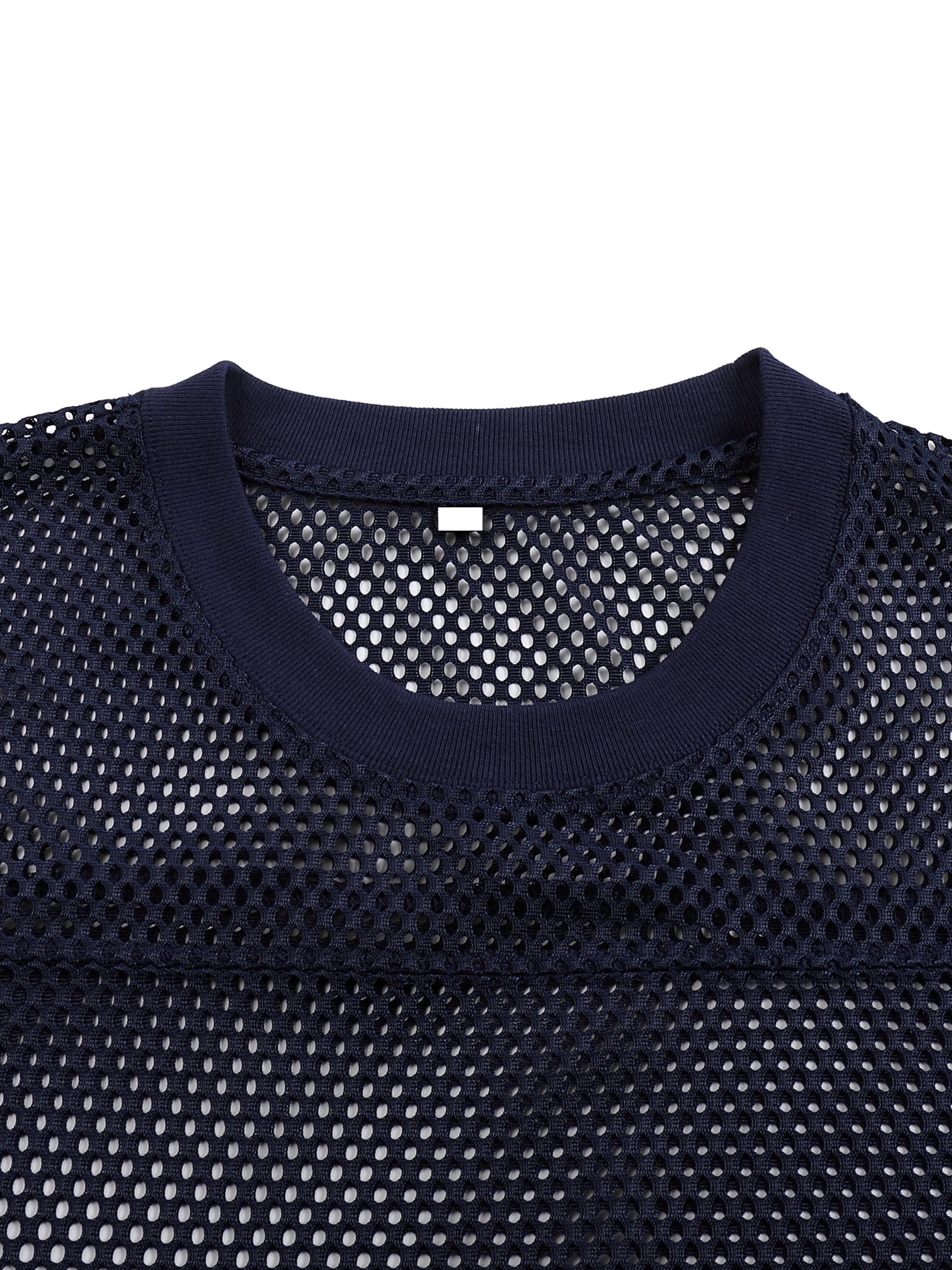 Maison See-through Boxy Net T-shirt