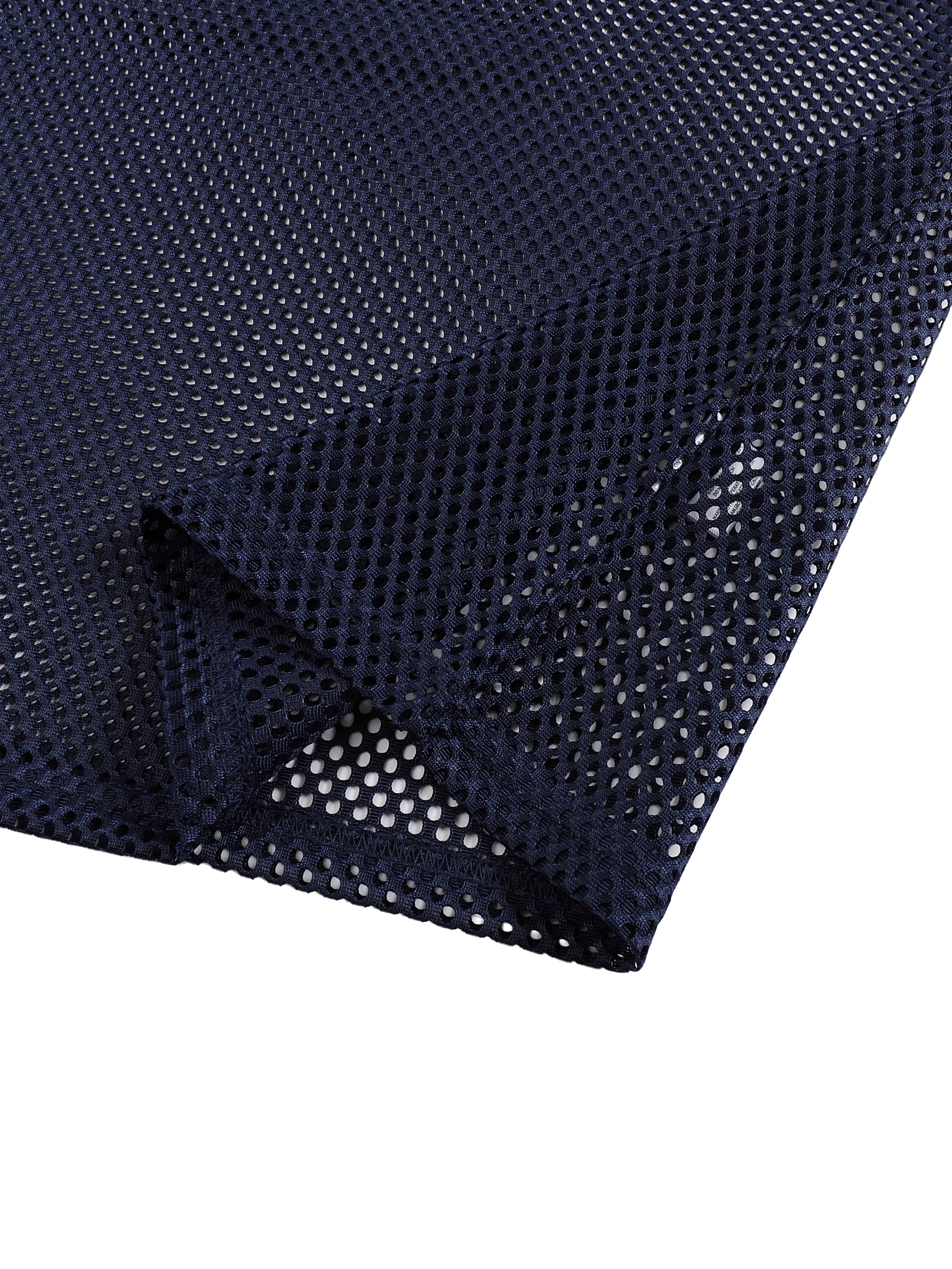 Maison See-through Boxy Net T-shirt