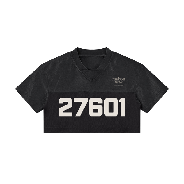 Women’s Cropped Paneled V-Neck Jersey
