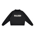 Essential Fleece Mock-Neck Crew Sweatshirt