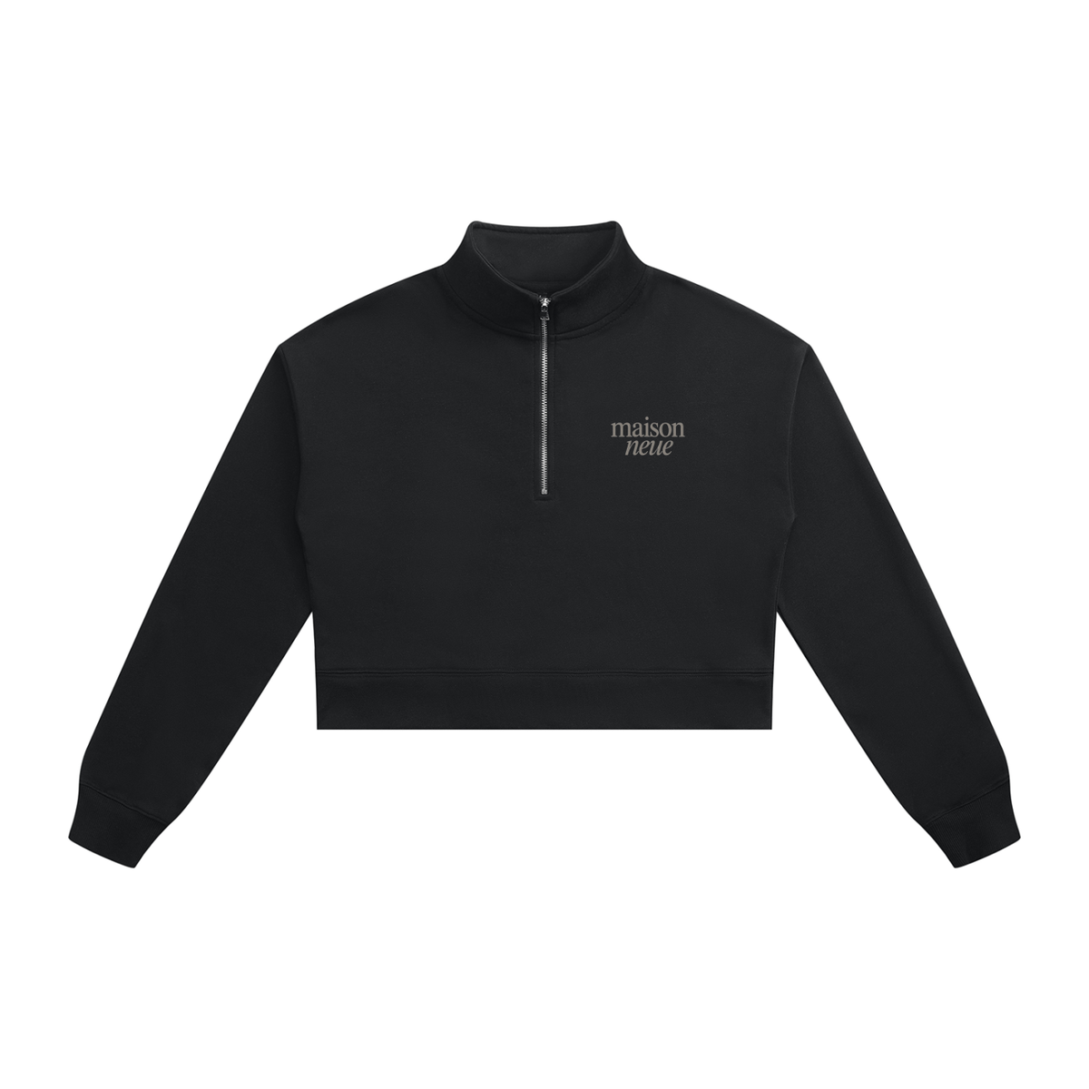 Women's Crop Quarter-Zip Sweatshirt