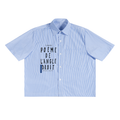 Oversized Vertical Stripe Boxy Shirt
