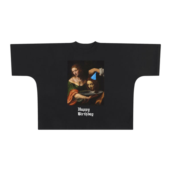 Grey Gradient Happy Birthday T-Shirt (Copy)