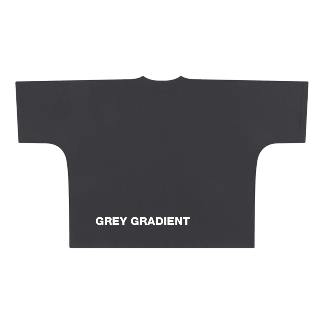 Grey Gradient Narcissus Grey T-Shirt