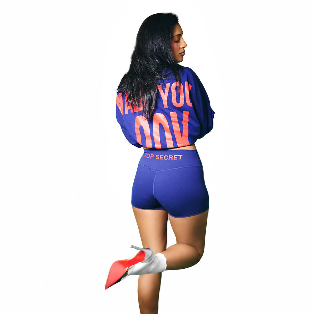 GREY GRADIENT X MAISON NEUE YOGA SHORTS