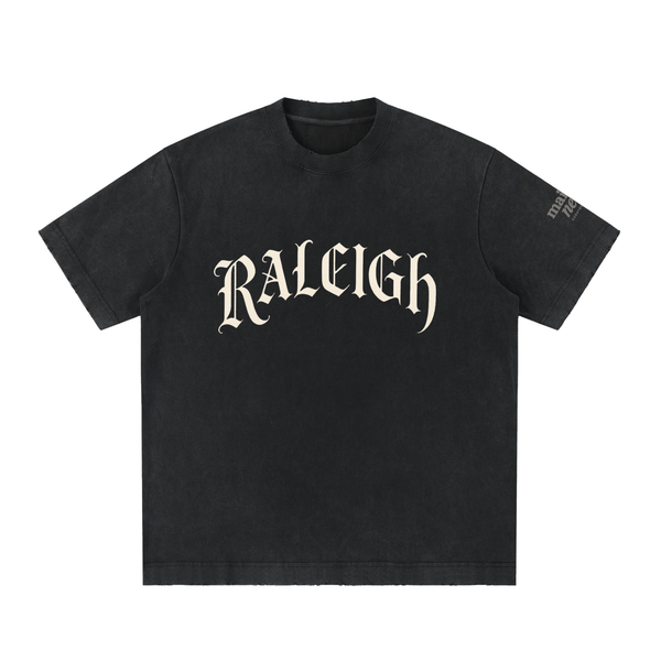 Heavyweight Vintage Washed Frayed T-Shirt