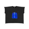 Raw Edge Boxy Non-Shrink T-Shirt