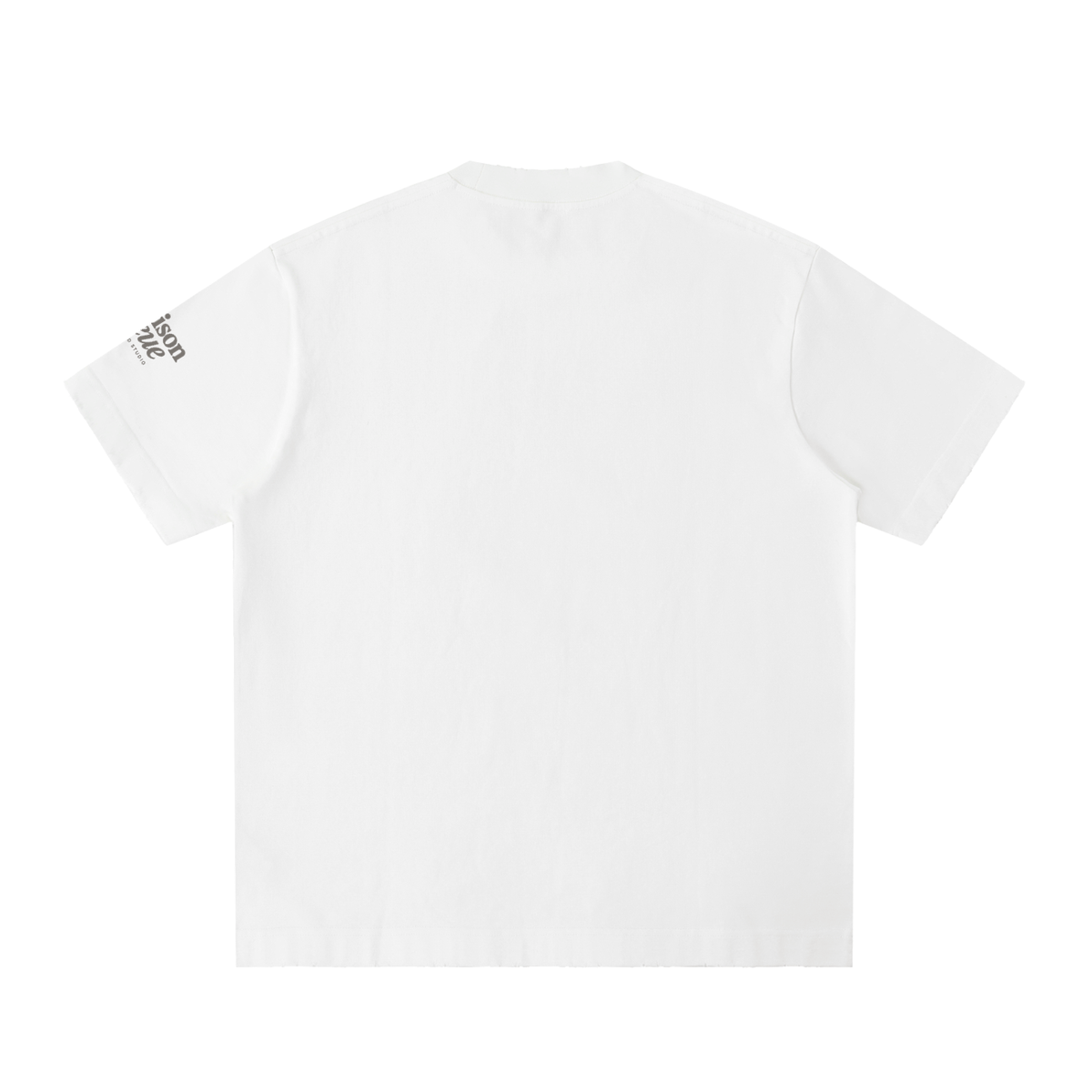 Heavyweight Vintage Washed Frayed T-Shirt