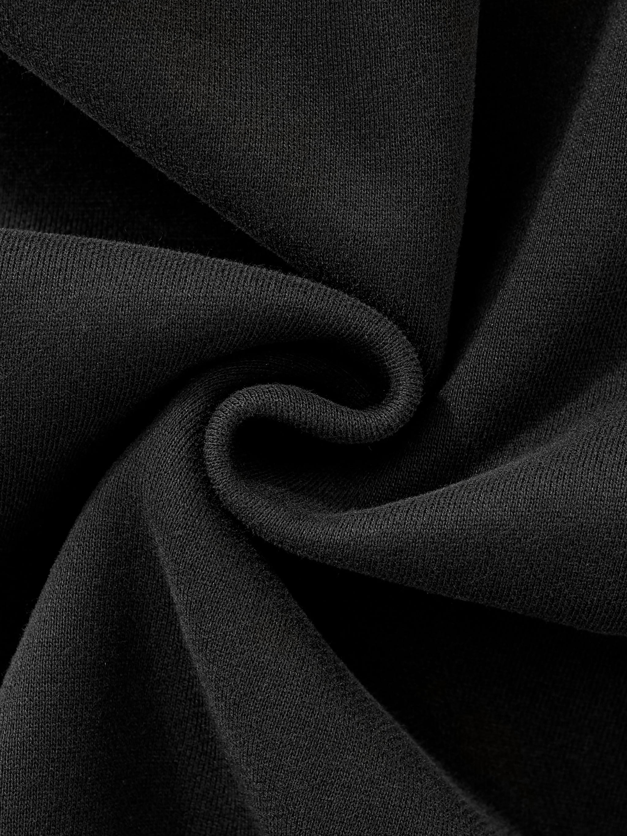 Fleeced Full-Zip Boxy Hoodie